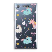 Fantasiewereld: Sony Xperia XZ1 Transparant Hoesje