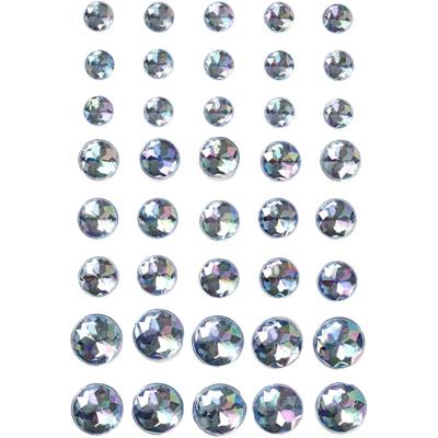 Vivi Gade Strasstenen, afm 6+8+10 mm, blauw, 40 stuk/ 1 doos
