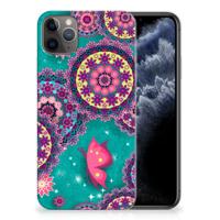 Apple iPhone 11 Pro Max | Hoesje maken | Cirkels en Vlinders