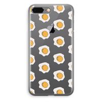 Bacon to my eggs #1: iPhone 8 Plus Transparant Hoesje