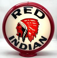Red Indian Benzinepomp Bol - Glazen Lenzen