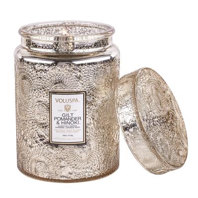 Voluspa Japonica Collection Gilt Pomander & Hinoki Large Jar Candle 510gr Voluspa Japonica Collection Gilt Pomander & Hinoki Large Jar Candle 510gr