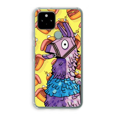 Loot Burger: Google Pixel 5 Transparant Hoesje