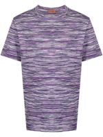 Missoni t-shirt à col rond - Violet