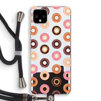 Donuts: Pixel 4 XL Transparant Hoesje met koord
