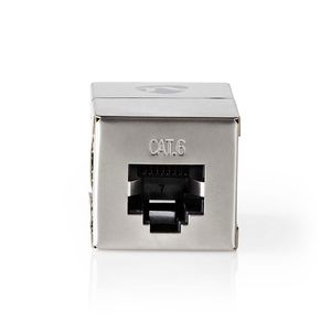 Nedis Netwerkkoppeling | RJ45 Female | RJ45 Female | Metaal | 1 stuks - CCBW89011ME CCBW89011ME