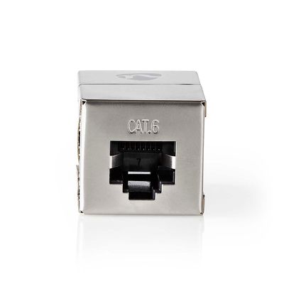 Nedis Netwerkkoppeling | RJ45 Female | RJ45 Female | Metaal | 1 stuks - CCBW89011ME CCBW89011ME