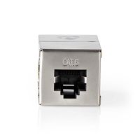 Nedis Netwerkkoppeling | RJ45 Female | RJ45 Female | Metaal | 1 stuks - CCBW89011ME CCBW89011ME - thumbnail