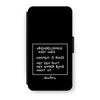 Mijn Motto's: iPhone X Flip Hoesje