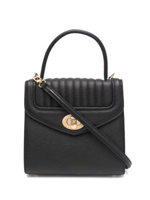 DELAGE sac cabas Freda en cuir - Noir