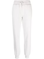 Patrizia Pepe pantalon de jogging à logo appliqué - Gris