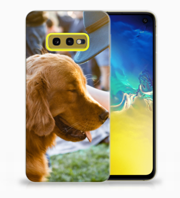 Samsung Galaxy S10e TPU | Hoesje maken | met Foto&apos;s | Eigen telefoonhoesje ontwerpen | Op maat gemaakt