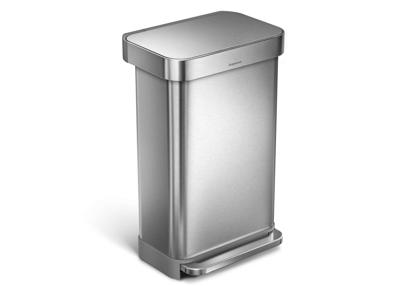 Simplehuman Prullenbak Liner Pocket 45 liter Zilver