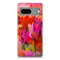 Smartphone hoesje Google Pixel 7 Tulips