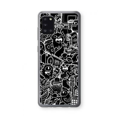 Vexx Black City : Samsung Galaxy A31 Transparant Hoesje