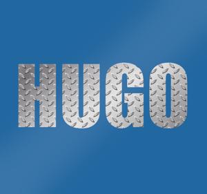 Sticker Personaliseerbare naam Metaal