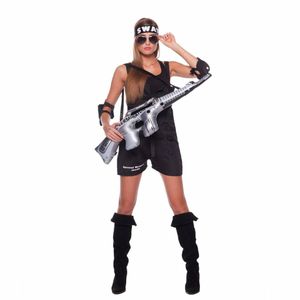 SWAT Kostuum Vrouw 3-delig