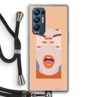Surprise: Oppo Find X3 Neo Transparant Hoesje met koord