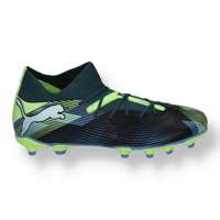 Future 7 Match FG/Ag Kids Grijs Groen