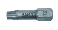 Bahco 10xbits t7 25mm 1/4" inch  torsion | 60T/T7