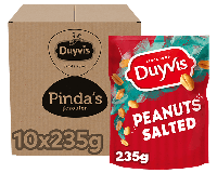 Duyvis pinda's gezouten stazak (10x 235gr)