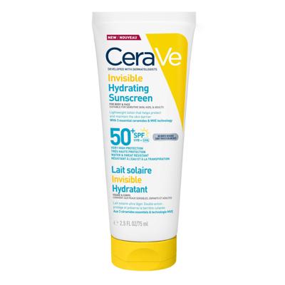 CeraVe Sun Zonnecrème Hydraterende Onzichtbare Zonnecrème SPF50 177ml