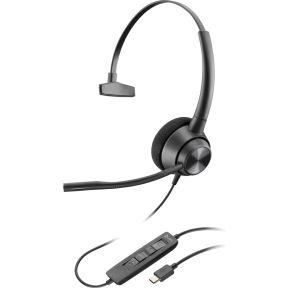 POLY EncorePro 310 USB-C Monoaural Headset TAA