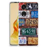 OPPO Reno8 T 5G | Siliconen hoesje | met foto Kentekenplaten