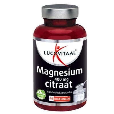 Lucovitaal Magnesium 400mg Citraat 100gr