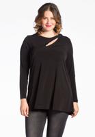 Yoek Tuniek flare met gesp | Zwart | Maat 58/60