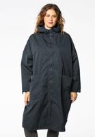 Yoek Raincoat wide | Indigo | Maat 56