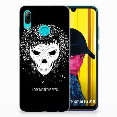 Silicone Back Case Huawei P Smart 2019 Skull Hair Silicone Back Case Huawei P Smart 2019 Skull Hair