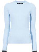 Proenza Schouler Sweater met ronde hals - Blauw - thumbnail