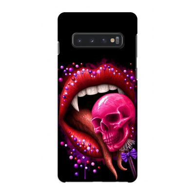 Dodelijk zoet: Samsung Galaxy S10 4G Volledig Geprint Hoesje
