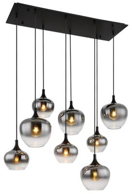 Globo Rechte hanglampMaxy 8-lichts - 15548-8H