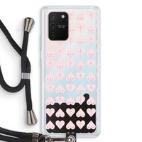 Ass 'n Titties: Samsung Galaxy S10 Lite Transparant Hoesje met koord