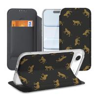 Book Wallet Case Apple iPhone Air Leopards
