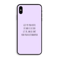 Ochtendhumeur: iPhone XS Max Biologisch afbreekbaar hoesje