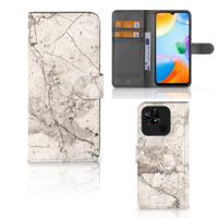 Xiaomi Redmi 10C | Bookcase | Marmer Beige