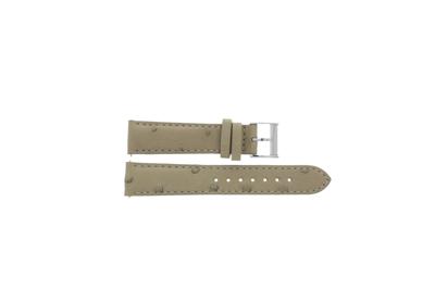 Horlogeband Hamilton H001.32.215.840.01 / H690322110 Leder Beige 18mm