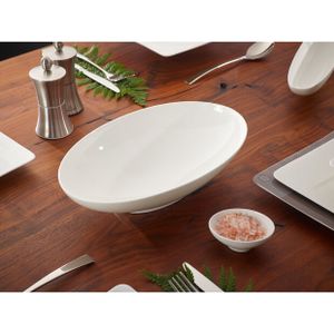 Villeroy & Boch Modern Grace Schaal Porselein Wit Ovaal