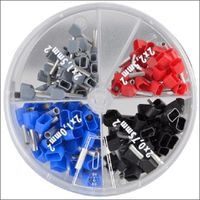 Assortiment met Geïsoleerde twin Adereindhulzen 200 stuks Conex