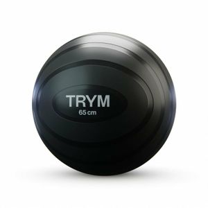 TRYM Fitnessbal 55 cm zwart