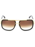 Dita Eyewear lunettes de soleil rectangulaires - Noir