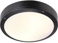 Nordlux Plafonniere Desi 2xE27 zwart IP44 28cm - 4802999