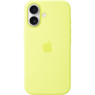 APPLE iPhone 17 - Siliconen hoesje met MagSafe - Neongeel