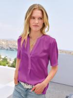 Blouse korte mouwen Van Peter Hahn roze - thumbnail