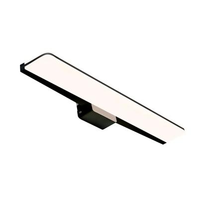 Wandlamp badkamer zwart boven spiegel Nordlux Tinia