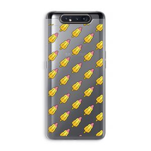 Waterijsjes: Samsung Galaxy A80 Transparant Hoesje