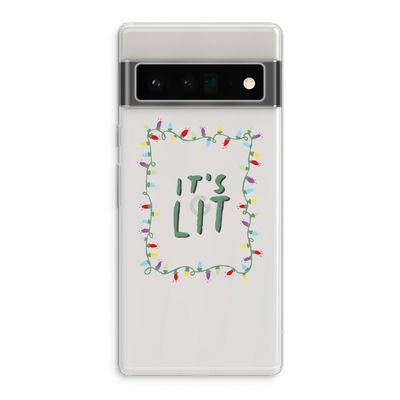 It's Lit: Google Pixel 6 Pro Transparant Hoesje